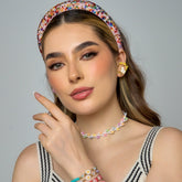 Diadema Cristal Multicolor